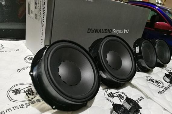 无损升级才是王道 大众途锐升级丹拿V17专车专用喇叭