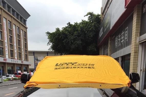 Jeep大切诺基UPPF漆面保护膜施工案例分享