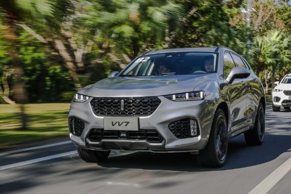 快过年了，新买了一辆VV7，绝对的高端大气上档次