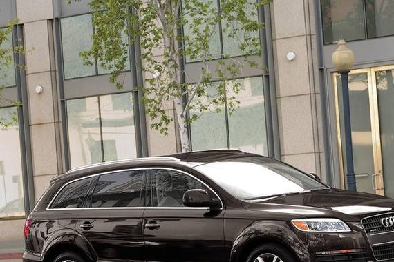 奥迪Q7汽车音响无损改装-港声音响