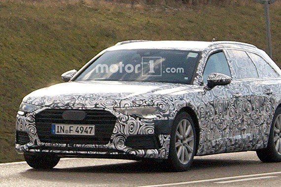 全新奥迪A6 Avant谍照 或巴黎车展亮相