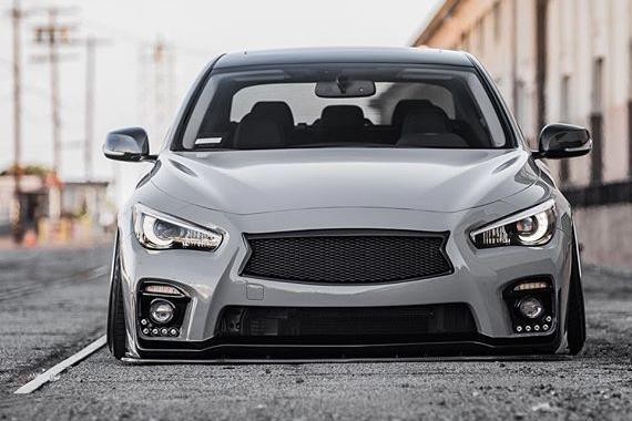 英菲尼迪Q50改装后满身杀气！