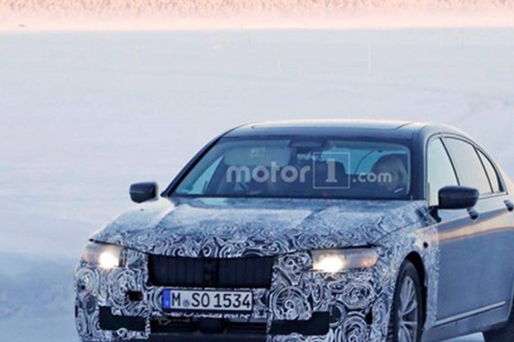 新款宝马7系最新谍照 将明年下半年发布