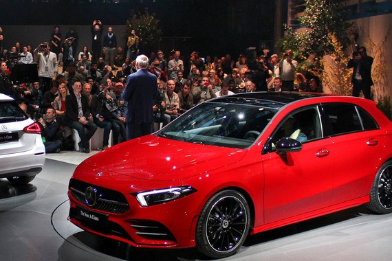 奔驰新A级或于四月国内首发 轴距加长