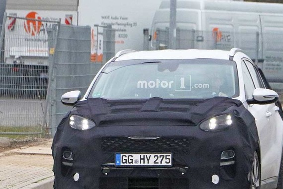 起亚新款SPORTAGE谍照 或巴黎车展亮相