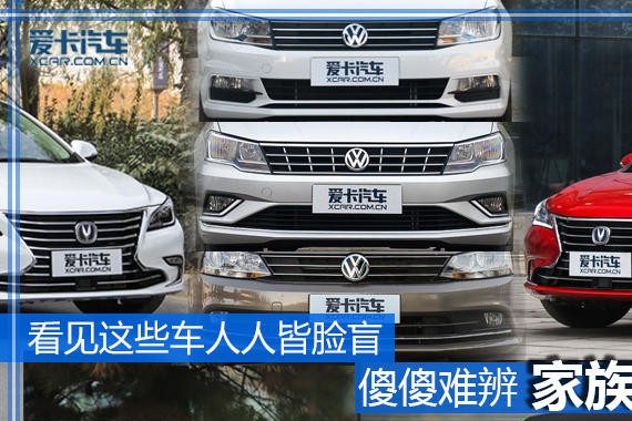 看见这些车人人皆脸盲 傻傻难辨家族脸