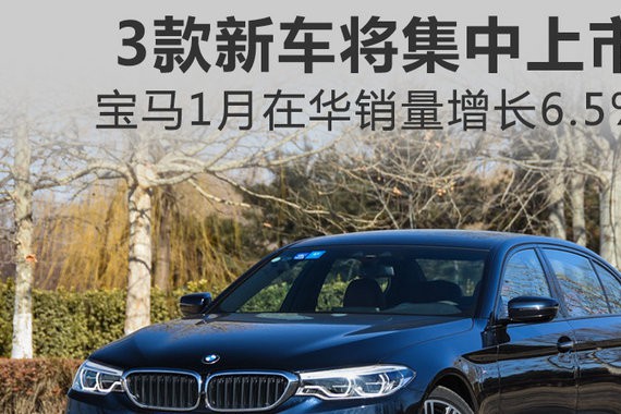 宝马1月在华销量增长6.5% 3款新车将集中上市