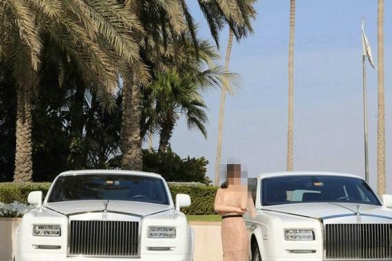 美女去迪拜，感觉被骗了，街头高档车不是太多，所谓的豪车遍地呢