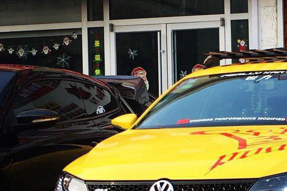 从零开始打造自己的专属小黄人，山东车友将速腾改成战斗风！