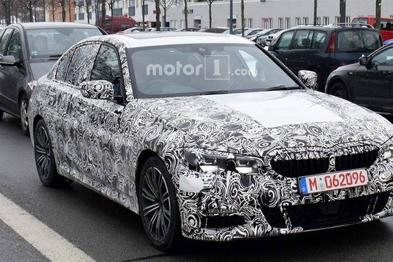 宝马新一代3系路试曝光 或巴黎车展首发