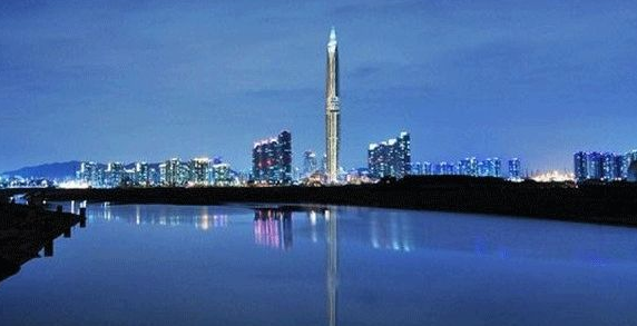 韩国“无尽大楼“全球前30高的摩天大楼