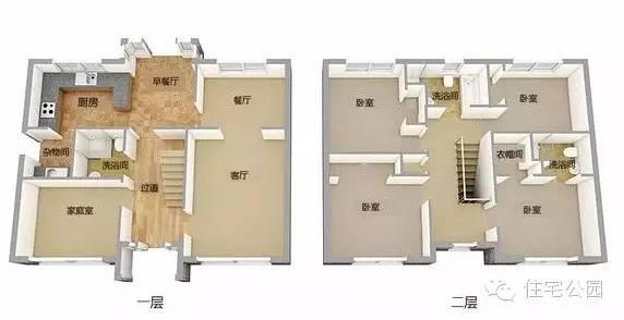 4套10米面宽小户型农村别墅, 2层20万建好, 经