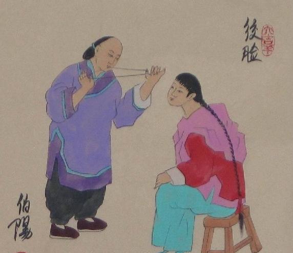 绞脸是一种古老的美容术,也叫开脸,是一个女孩子的成人礼.