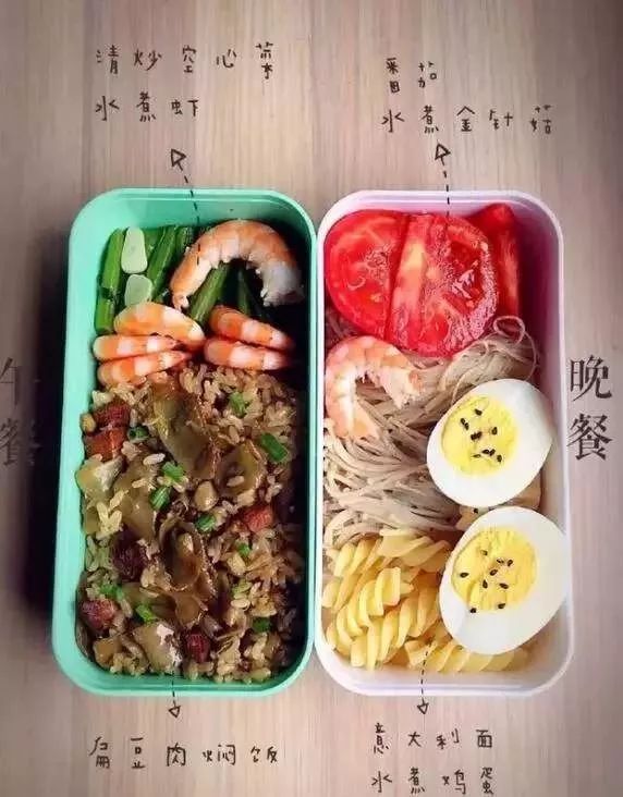 超详细的减肥餐食谱!碳水 蛋白质 纤维素 优质脂肪!