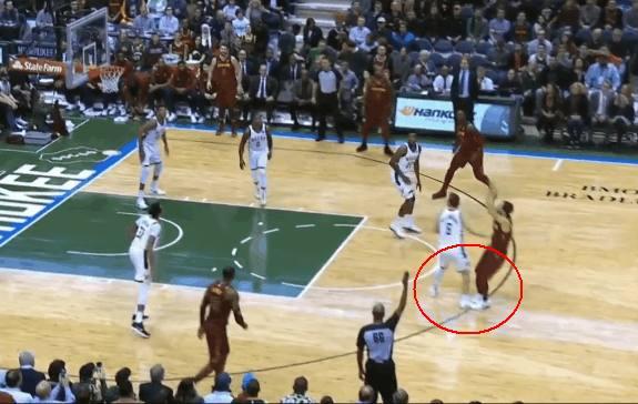 詹姆斯垫脚伊巴卡了吗