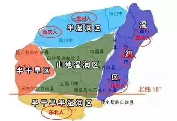 海南各市县的气候差别，买海南房必须了解