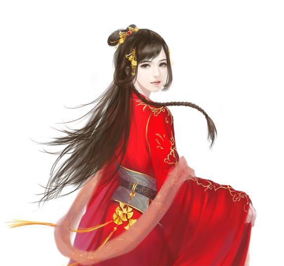 一袭红衣倾国倾城,二次元古风红衣惊爆眼球,你被美到了没?|红衣|二次元