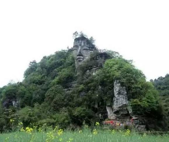 世界第一大自然石佛--下水大佛,与乐山大佛到底有没有关联?