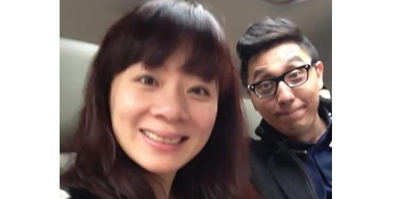 36岁华少一家近照，与老婆是同班同学，女儿是全家颜值最高的