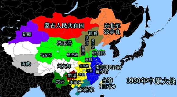 民国七大军阀各自占了多大地盘你故乡的那个省被谁占据了