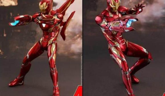 《复仇者联盟3》钢铁侠完整造型曝光: 身后长翅膀胸前变成爱心