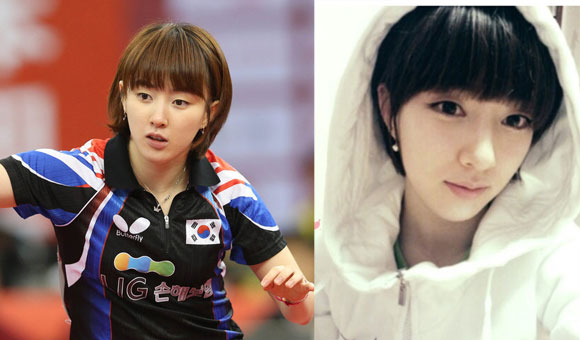 徐孝元的颜值十分出众 是当之无愧的乒坛颜值女神