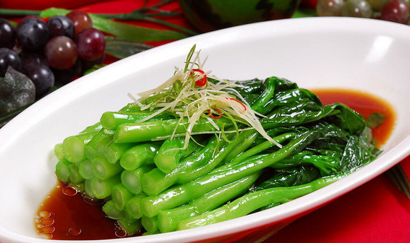 5.白灼菜心