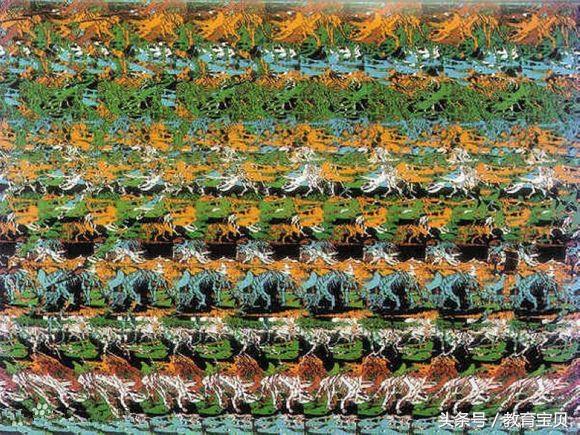 诡异的画中画,右脑发达的人才能看见!10幅图,你能看懂几张?