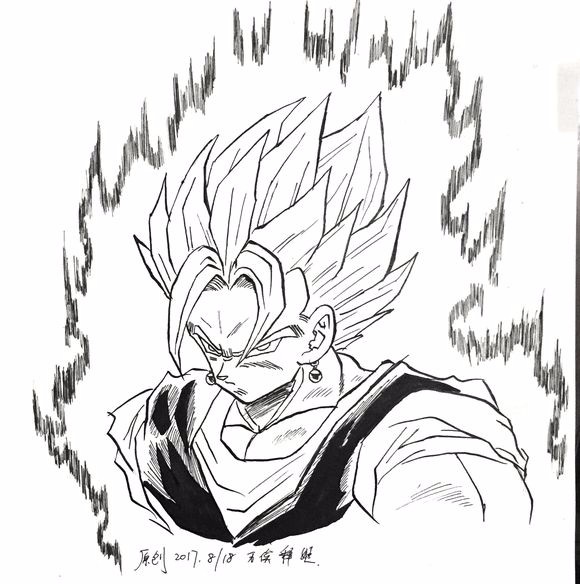 手绘七龙珠漫画