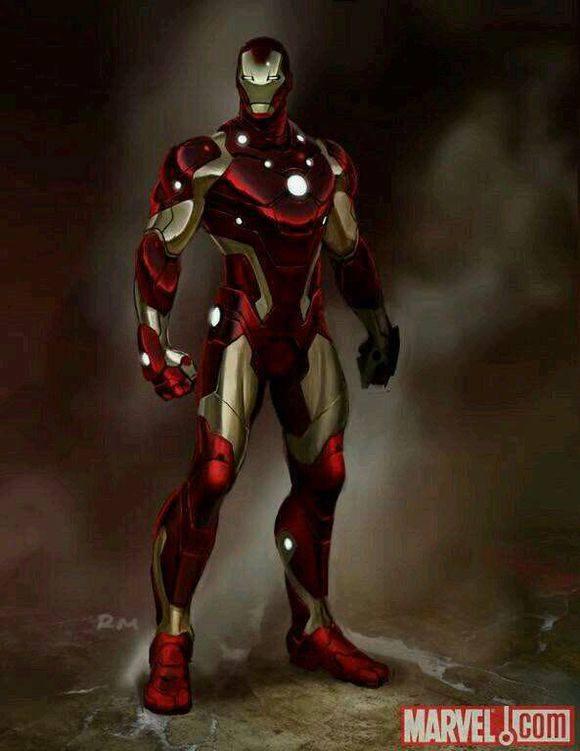 《复联3》钢铁侠血边装甲亮相,期待钢铁侠满满