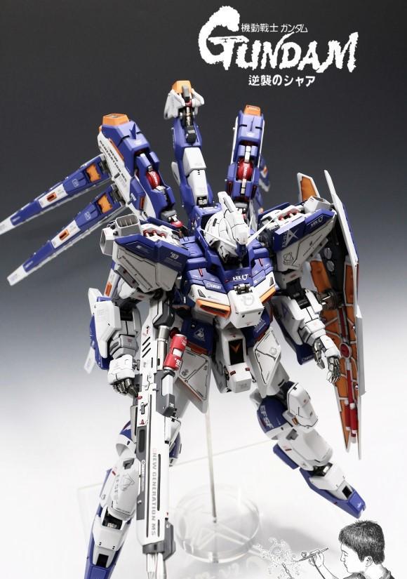 你萌见过腿这么长的超大号1/72海牛高达吗？