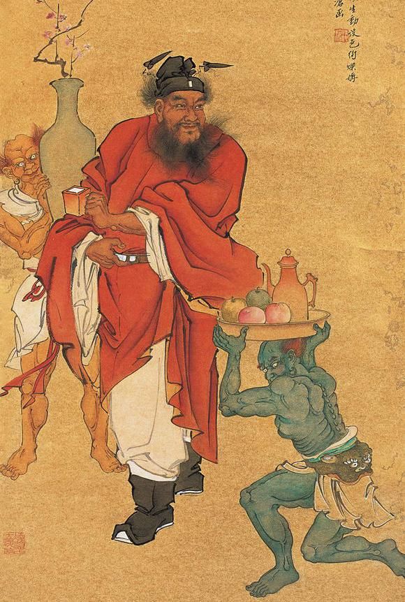 吴道子画艺了得,皇帝命他"非有诏不得画",可惜留画曾