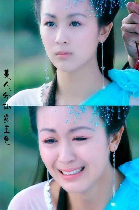 以前古装剧中的"满天星"发饰,王艳刘亦菲唐宁真是一个