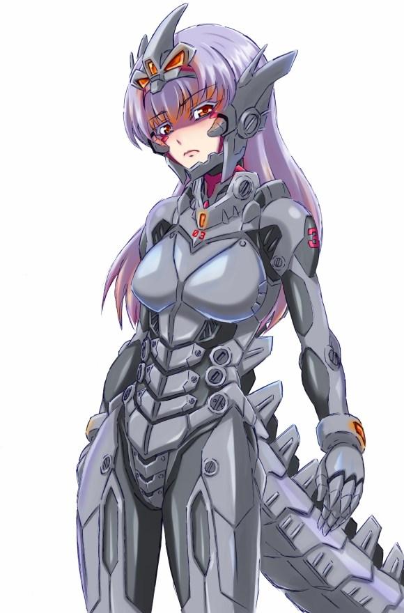 奥特曼怪兽娘化: 女装贝利亚依旧霸气, 闪电杀手也娘化了