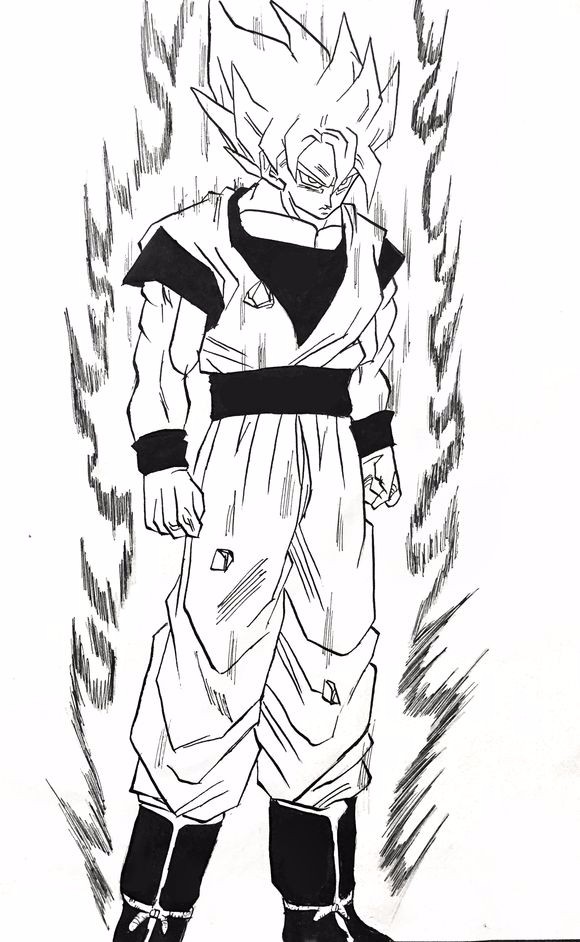 手绘七龙珠漫画