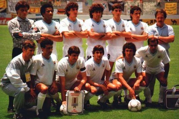 历届世界杯乌拉圭队合照