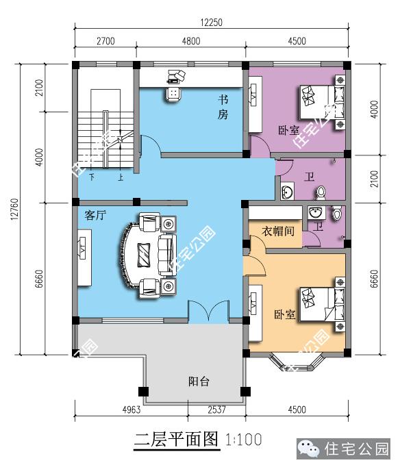 6套新农村三层欧式自建别墅户型,为啥喜欢第5套?