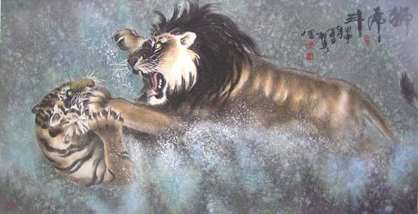 狮虎到底谁厉害, 我国云南曾存在狮子, 而灭绝它的不是人类而是虎