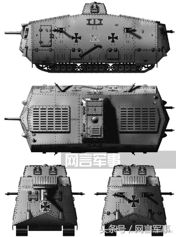 德军一战坦克并非战车豪杰实由拖拉机改装而来