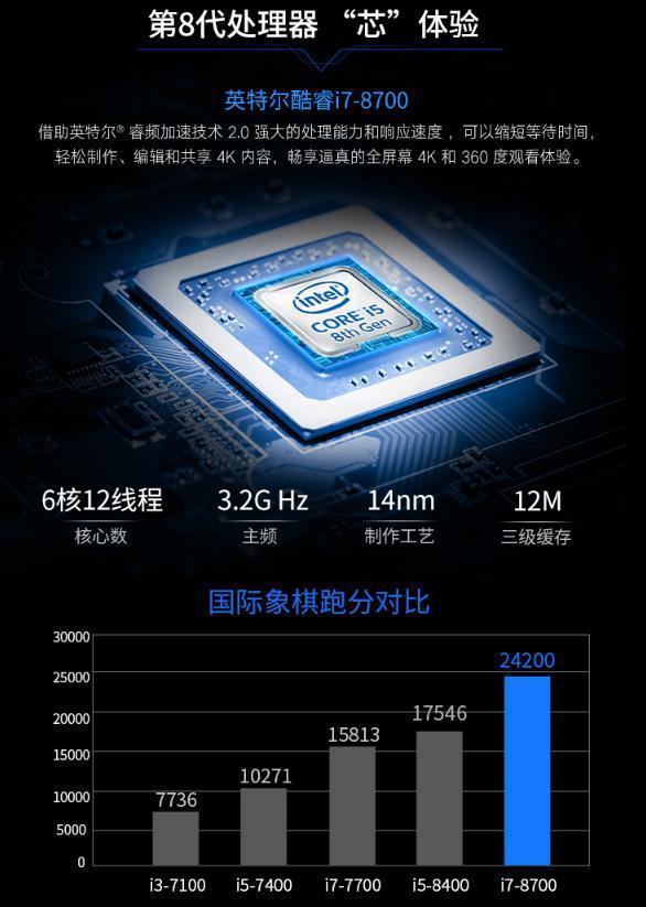 神舟电脑超级战神g60 开箱评测,英特尔八代cpu性能强劲