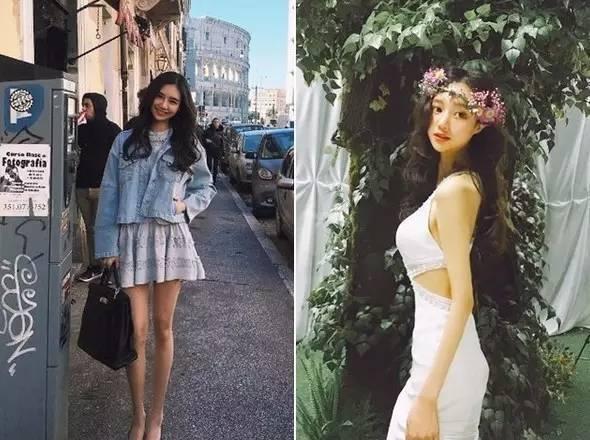 angelababy内增高,angelababy身高 韩国女模花百万巨资整容成angelababy,整个脸部整了一