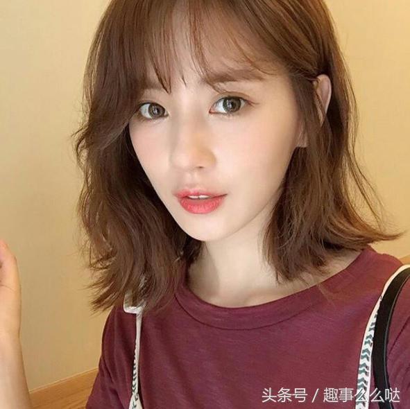 10个小清新韩系发型让你即刻有去剪短发的冲动