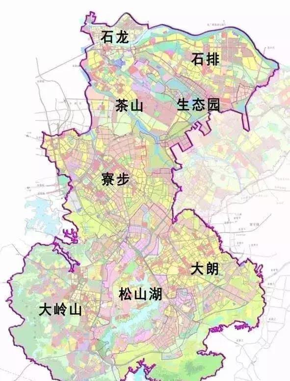 莞惠城轨站点:大朗站,松山湖北站,寮步站