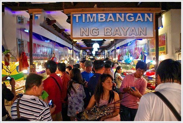 菲律宾马尼拉海鲜市场,吃超便宜大龙虾、梭子