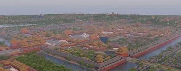 我的世界故宫地图