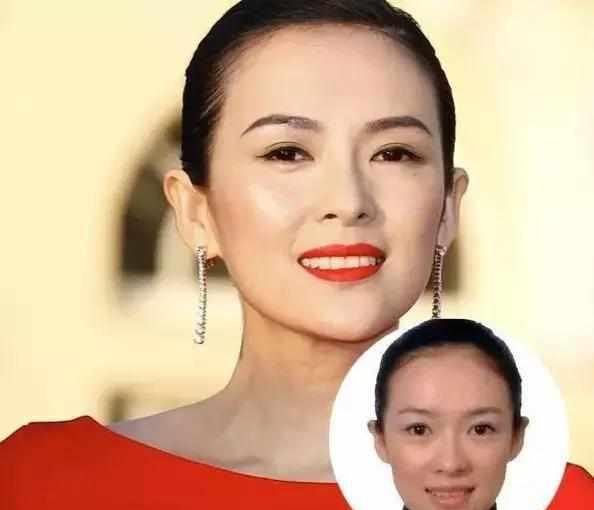 明星不化妆,跟路人的区别到底有多大?