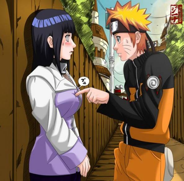 鸣人和雏田又出来秀恩爱了，单身狗表示非常羡慕!