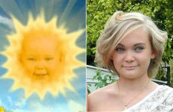 天线宝宝“丁丁”去世, 看四个真人演员的合影, 还有一个中国人