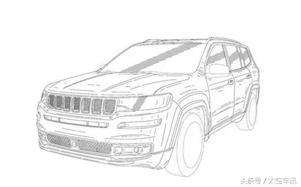 Jeep全新7座SUV有望于2018北京车展亮相