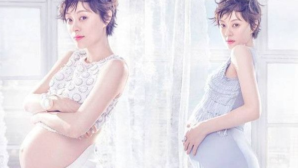 娱乐圈明星最美孕妇照,谢娜竟然看不见孕肚,最后一个太美了!